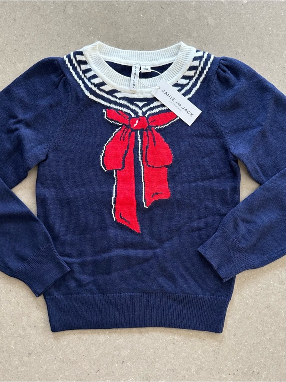Janie and Jack Nautical Sweater